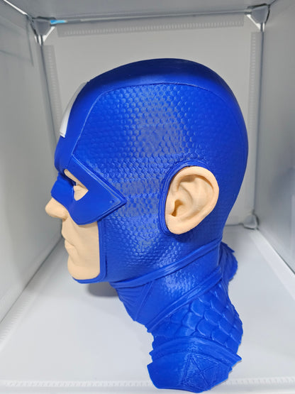 Patriotic Super Soldier Headphones Stand | Unique 3D Printed Headset Holder | Comic Inspired