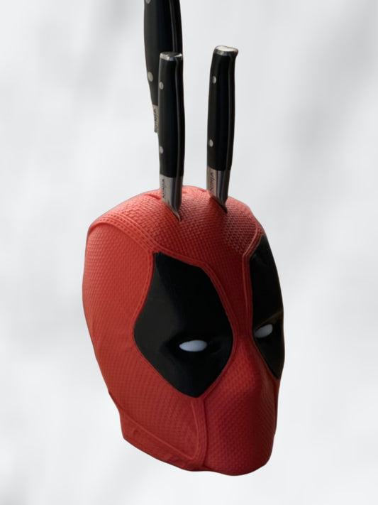Merc Anti-Hero 5-Slot Knife Block – Knife Holder - Kitchen Organizer Decor