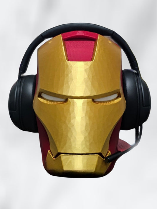Iron Hero Headphones Stand | Unique 3D Printed Headset Holder